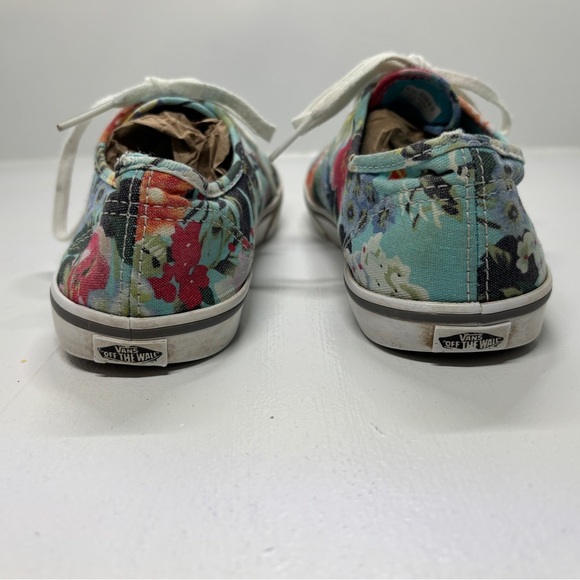 Vans off the Wall kids floral print size 4 - Picture 6 of 10